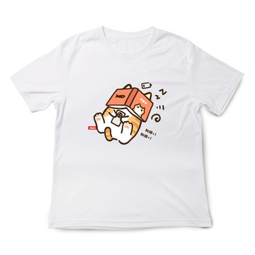 JZ TEE 貓咪-讀書 印花短袖T恤