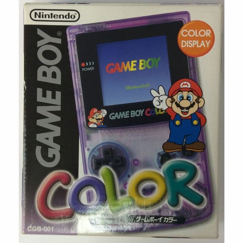 ゲームボーイ - HELLO　ゲームボーイカラー　本体　マリオバージョン ゲームボーイカラー『ジャスコ限定マリオバージョン（クリア