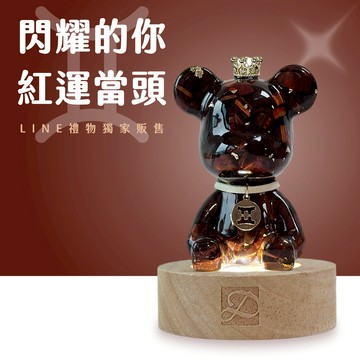 【彤恩時尚】㊗️雙子座生日快樂▸也有金牛座🐻星座水晶熊燈座組💐可加購玫瑰花束《2025年新款》『LINE禮物獨家』▹生日禮物 情人節禮物