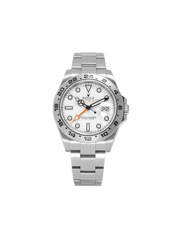 Rolex - 2012 pre-owned Explorer II 42mm - unisex - Steel/Sapphire Crystal - One Size - White