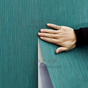 墻紙自粘加厚不透底高檔家用環保簡約現代臥室客廳背景墻壁紙防水【時尚大衣櫥】