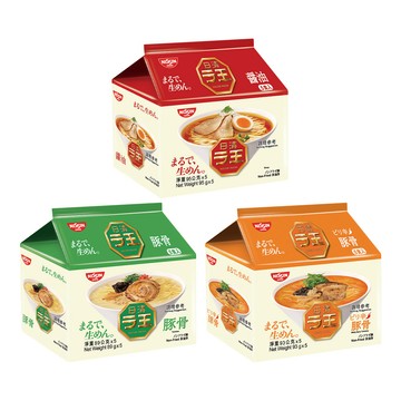 Nissin 拉王非油炸速食麵(口味多選/5入) 袋