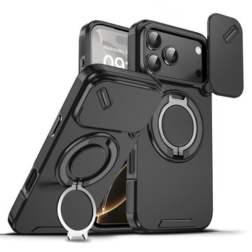 軍規防摔 旋轉車載磁吸支架 手機殼 適用 iPhone 17 16 15 14 13 12 11 Pro max 防摔殼