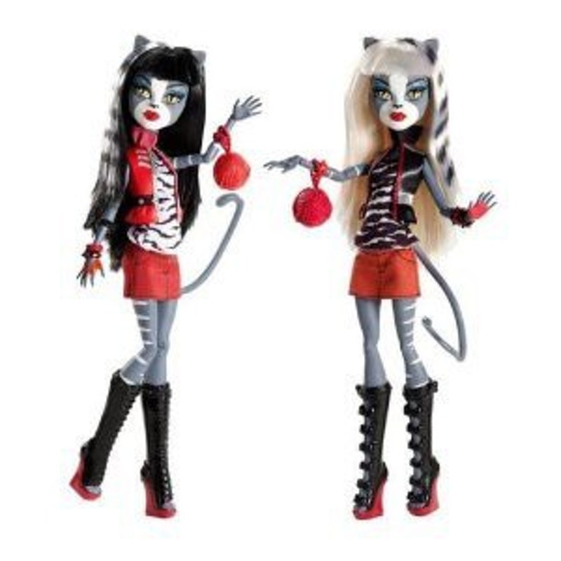 モンスターハイ 化け猫ツインシスターズ Monster High Werecat Twin Sisters 通販 Lineポイント最大1 0 Get Lineショッピング