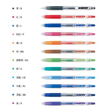 百樂 PILOT 0.38果汁筆/替芯 LJU-10UF（多色）替芯*紅