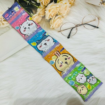 日本 BANDAI 萬代 四連 吉伊卡哇造型 水果軟糖 吉伊卡哇 軟糖