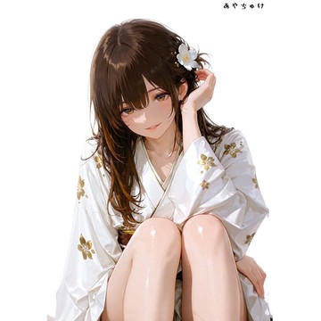 【12月新品】07-109-0012 人物貼紙 性感和服女孩