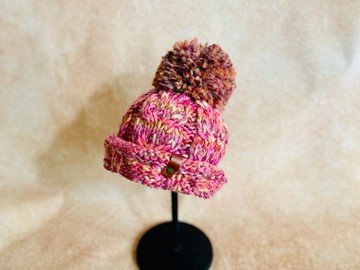 聖誕限定 羊毛 毛球帽 可愛 編織 保暖 透氣