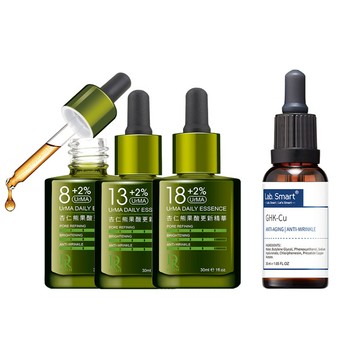 熟齡抗痘抗老組合(杏熊酸精華30ml+藍銅胜肽精華30ml)