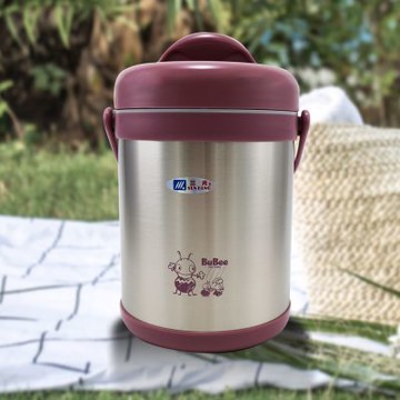 源味二層高真空304不鏽鋼提鍋 / 悶燒提鍋-2.0L-1入