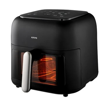 KINYO 觸控式多功能氣炸鍋 6.5L  AF-425  黑色  1台