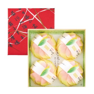 源吉兆庵 白桃果凍4入禮盒