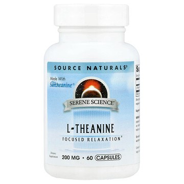 Source Naturals, Serene Science®，L-茶氨酸，200 毫克，60 粒膠囊