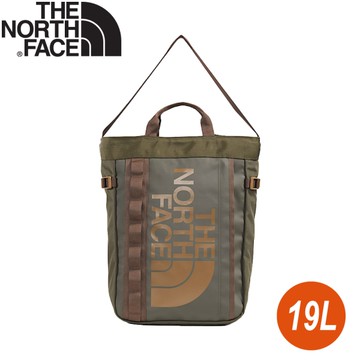 【The North Face Base Camp Tote Pack 兩用肩背包《煙燻綠》】8BK7/登山/休閒/通勤/旅遊