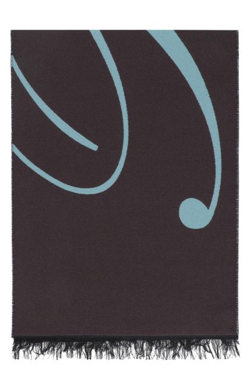 Burberry Wool And Silk Scarf