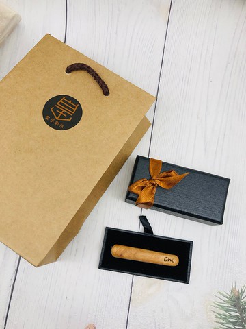 聖誕禮物 台灣檜木樹瘤 領帶夾  tie夾 父親節禮物 情人節禮物