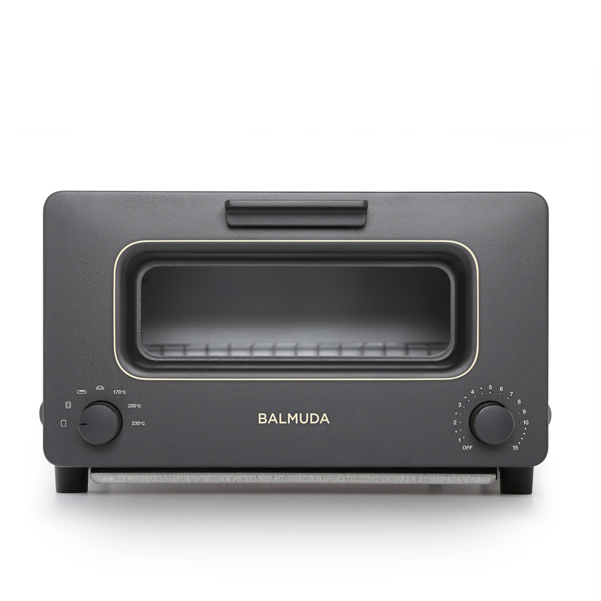 【日本BALMUDA】TheToaster(沉穩黑)蒸氣烤麵包機K01J 百慕達　公司貨