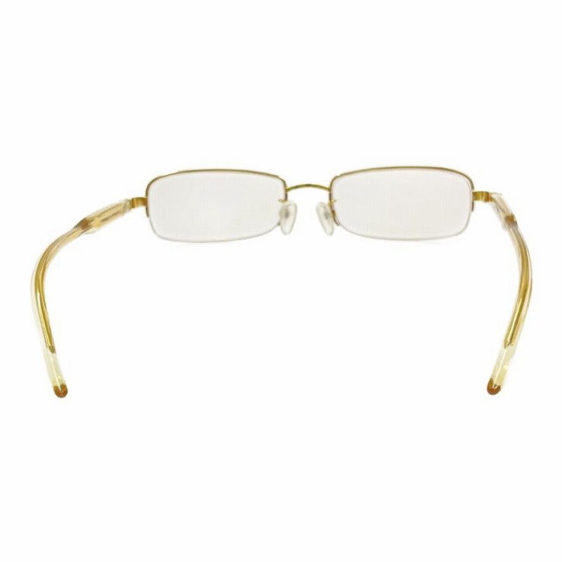 PRADA K18 ゴールド眼鏡 楽天市場】【中古】PRADA プラダ K18イエローゴールド 度入り