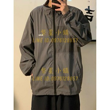 立領防曬衣夏季新款日系拼接撞色防曬衣男夏季薄款寬鬆透氣防曬情侶【繁星小鎮】