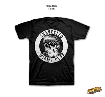 Suavecito Firme Club T-Shirt 墨裔骷髏上衣