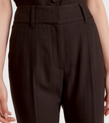 Gabriela Hearst Rhein high-rise wool flared pants