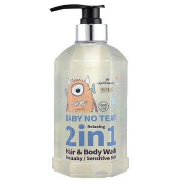 Hallmark 怪獸 2合1洗髮沐浴溫和呵護泡泡露 - 北鼻香 PH 5.5弱酸性  600ml  1瓶