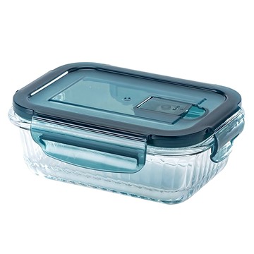 CookPower 鍋寶 耐熱玻璃保鮮盒 長方形 BVC-03001 300ml 不易染色、殘留餘味  1個