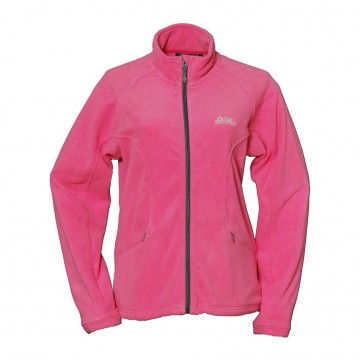 【LeVon】女雙刷毛保暖夾克 - 玫瑰粉→  LV3192