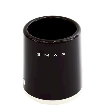 FL 生活+ 10公升輕奢風潤色圓形垃圾桶-夜曜黑(A-415-BK) 簡約時尚 適用多種居家空間