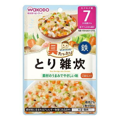 具たっぷりグーグーキッチン　とり雑炊　(アサヒグループ食品)