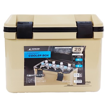 CAPTAIN STAG 鹿牌 戶外露營保冰桶 25L  沙色