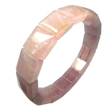 【小樂珠寶】高檔珠寶級好人緣粉晶手環手鍊手排(招財招健康好運事業運學業運)