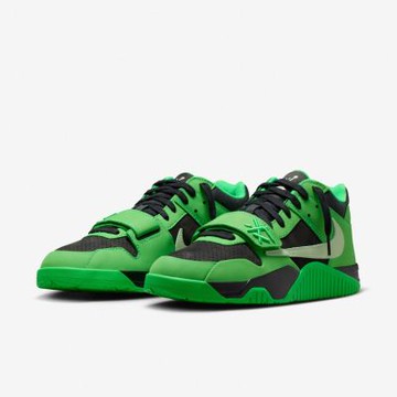 Nike 休閒鞋 CJ1 T-Rexx 男鞋 綠 黑 Travis Scott 聯名 倒鉤 IM9113-300