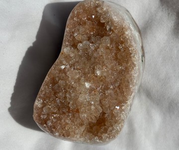 巴西 閃透櫻花粉 彩晶簇 水晶簇 水晶原礦 擺設 原石 crystal ame