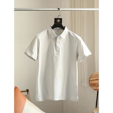 夏季新款吸濕速干透氣激光沖孔翻領運動休閑百搭短袖T恤POLO衫男