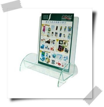 美國迪多775390水晶質感A4高背目錄架