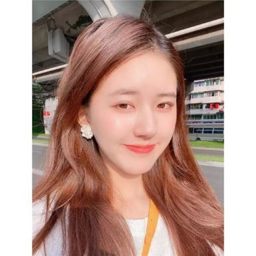 韓國AINO AGENL趙露思同款法式白色山茶花耳釘女高級感顯臉小耳飾