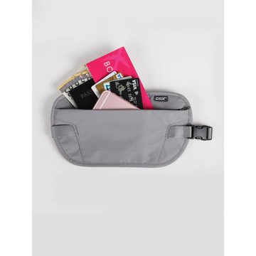 GOX防盜隱形腰包貼身超輕便超薄護照包旅行運動手機跑步健身腰帶