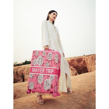 MAYERTRIP山茶花高顏值INS風行李箱女密碼拉桿箱小型萬向輪旅行箱
