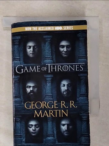 【書寶二手書T6／原文小說_UV6】GAME OF THRONES_Martin, George R. R.