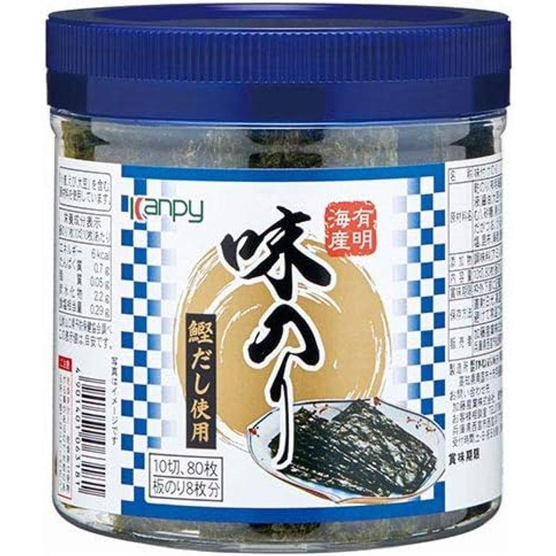 カンピー 有明海産卓上味のり 10切80枚×12個入