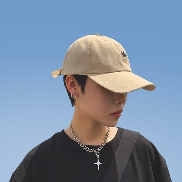 棒球帽男生休閒棒球帽 鸭舌帽ins潮流夏季  防晒帽子潮男士潮牌遮阳帽【淘夢屋】