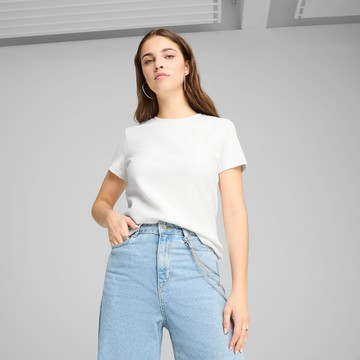 【PUMA】基本系列Her短袖T恤(F) 短袖上衣 女 白色-68505302