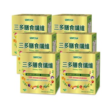 【三多】膳食纖維隨身包(5gX14包)6入組