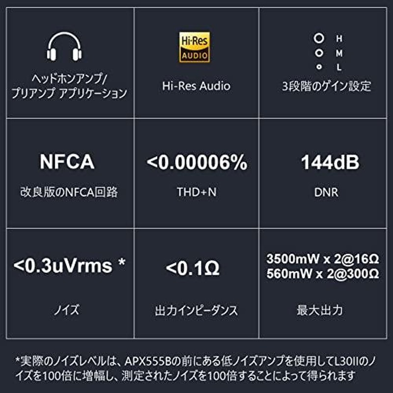 Topping L30II 新登場 DAC ヘッドホンアンプ NFCA回路搭載 プリアンプ