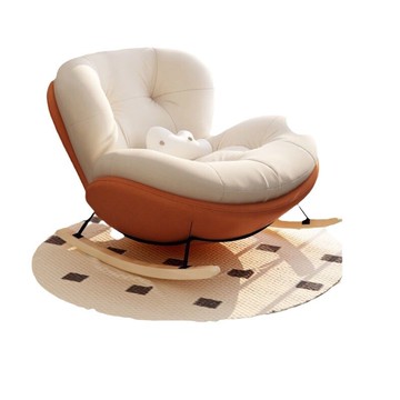 企鵝搖椅輕奢懶人沙發單人家用休閑搖搖躺椅大人臥室網紅客廳陽臺【0113103DD】