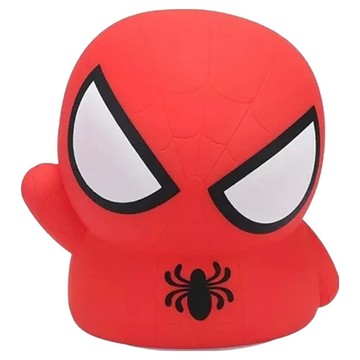 MARVEL 漫威 蜘蛛人造型 矽膠拍拍燈  紅色