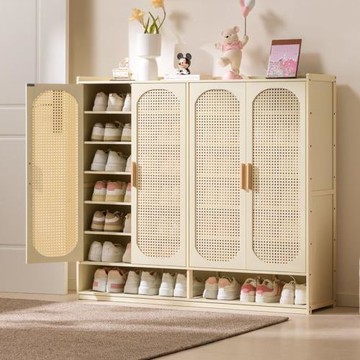 大容量收納鞋柜多層家用門口新款2025爆款出租房樓道入戶室內鞋架