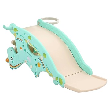 Kooma 獨角獸搖馬溜滑梯 適用年齡: 3 歲以上  84 x 48 x 17cm  湖水綠  1個