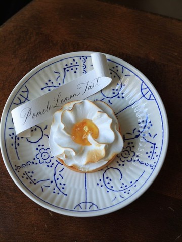 山茶花柚香檸檬塔(4入盒裝)